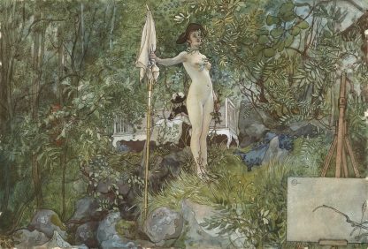 Open-Air Studio by Carl Larsson