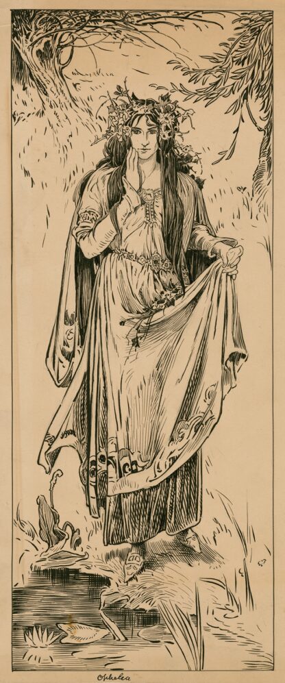 Ophelia by Louis Rhead