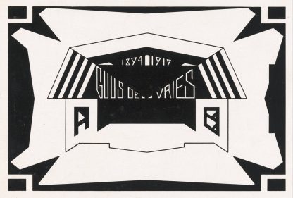 Ornament Guus de Vries 1894- 1919 by Samuel Jessurun de Mesquita