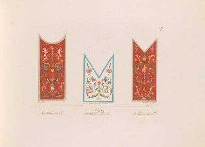 Ornamente aller klassischen Kunst-Epochen nach den Originalien in ihren eigenthümlichen Farben Pl.014 by Wilhelm Zahn