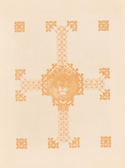 Ornamentiek en een gekroonde leeuw by Bernard Willem Wierink