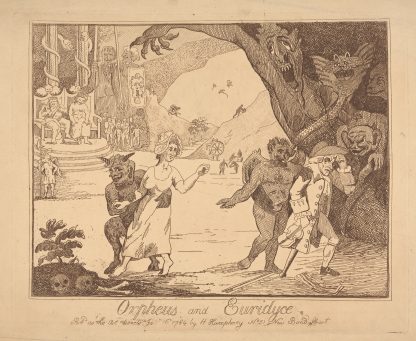 Orpheus and Euridyce. by Anonymous