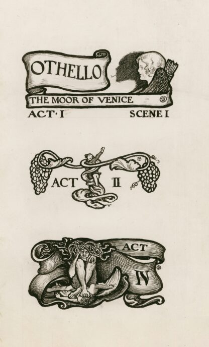 Othello; Headings by Byam Shaw