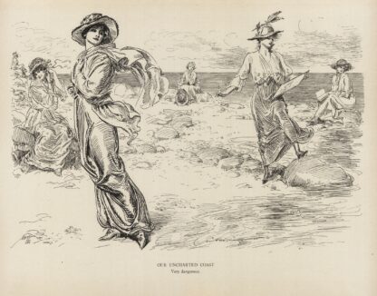 Our Uncharted Coast – Very dangerous by Charles Dana Gibson