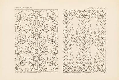 Outlines of ornament in the leading styles Pl.42 by George Ashdown Audsley
