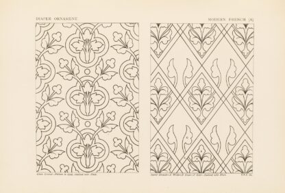 Outlines of ornament in the leading styles Pl.42 by George Ashdown Audsley