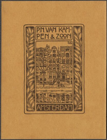 P. N. Van Kampen & Zoon by L. Van Kampen