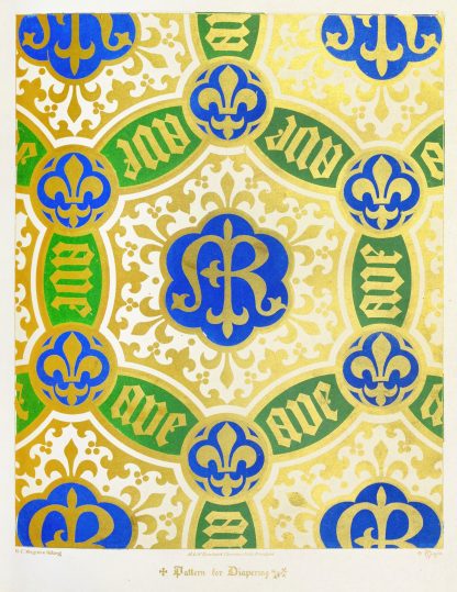Patterns for Diapering 1 by Augustus Pugin