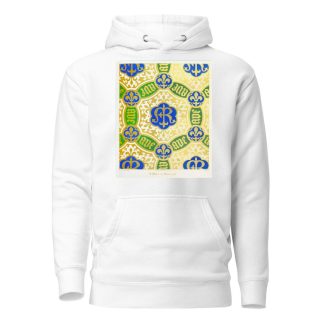 Patterns for Diapering 1 by Augustus Pugin Hoodie