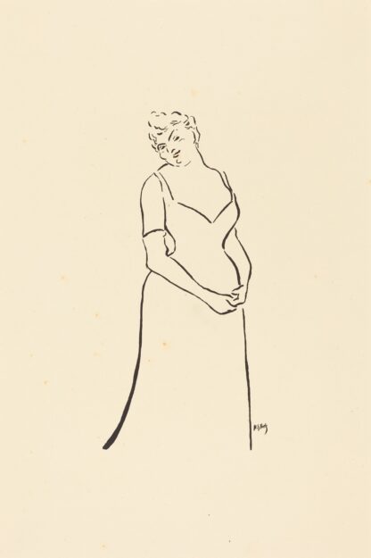 Paula Brebion by Henri-Gabriel Ibels
