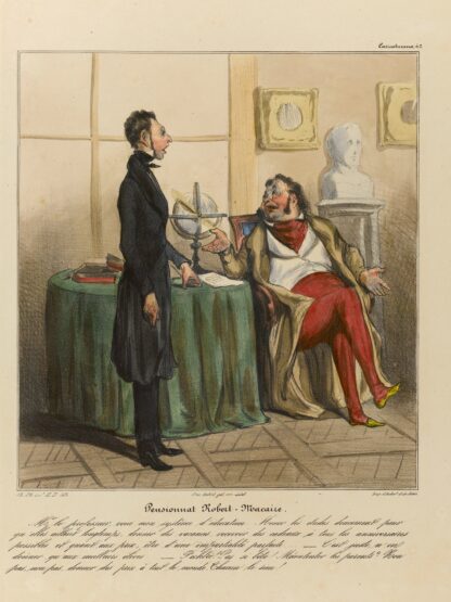 Pensionnat Robert Macaire by Honoré Daumier