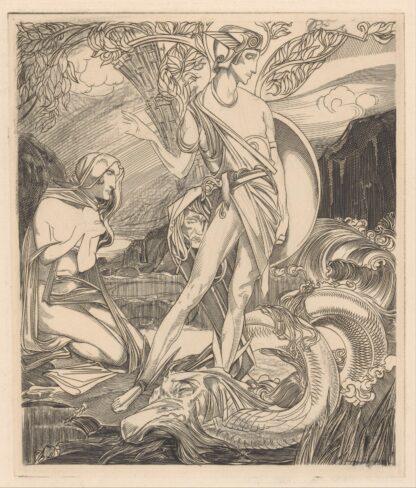 Perseus en Andromeda by Johannes Josephus Aarts