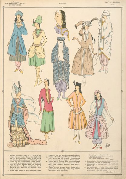Persian – Dresses by Paul Louis de Giafferri