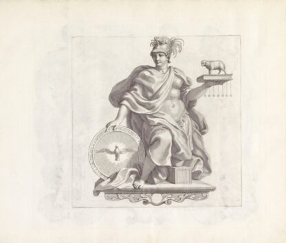 Personificatie van de Goddelijke Wijsheid by Robert van Audenaerde