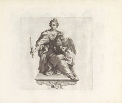 Personificatie van de Koninklijke Souvereiniteit by Robert van Audenaerde
