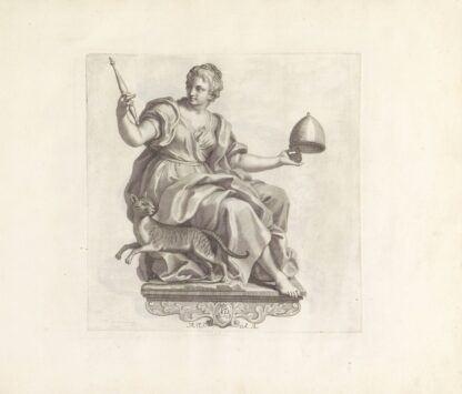 Personificatie van de Vrijheid by Robert van Audenaerde
