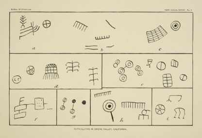 Petroglyphs in Owens Valley, California 5 by Garrick Mallery