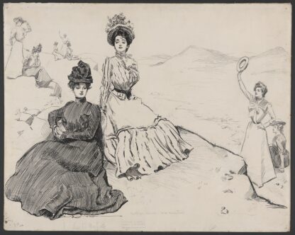 Picturesque America, anywhere in the mountains by Charles Dana Gibson