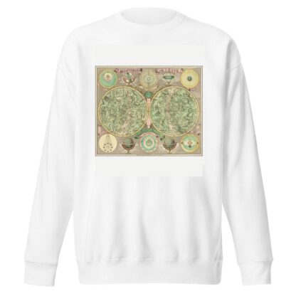 Planisphaerium Coeleste by Tobias Conrad Lotter Sweatshirt