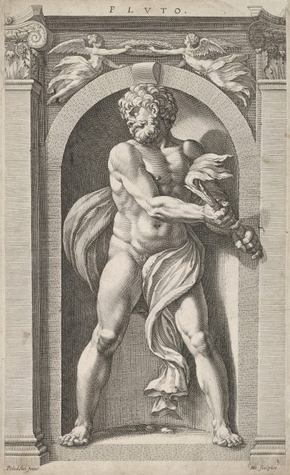 Pluto by Hendrick Goltzius