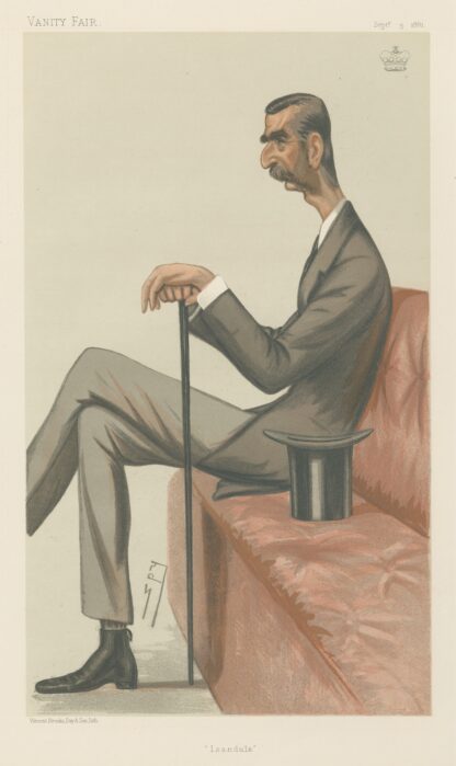 Politicians – ‘Isandula’. General Lord Chalmsford. September 3, 1881 by Leslie Matthew Ward