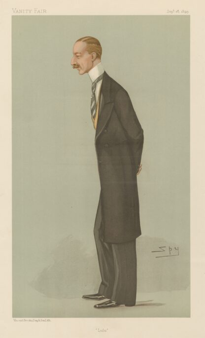 Politicians – ‘Lulu’. Lewis Vernon Harcourt. September 26, 1895 by Leslie Matthew Ward