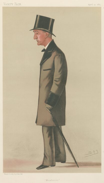 Politicians – ‘Montrose’. The Rt. Hon. William Edward Baxter. April 25, 1885 by Leslie Matthew Ward