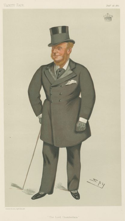 Politicians – ‘The Lord Chamberlain.’ The Earl of Kenmare. 26 February 1881 by Leslie Matthew Ward