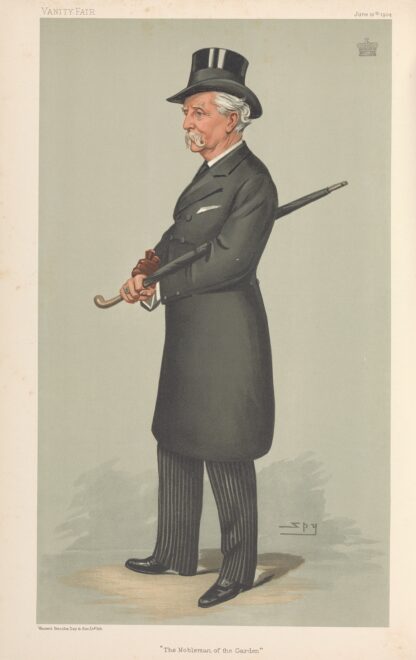 Politicians – ‘The Nobleman in the Garden’. Lord Redesdale. 16 June 1904 by Leslie Matthew Ward