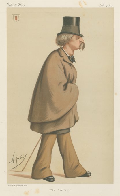 Politicians – ‘The Sanitary’. Sir William Augustus Fraser. January 9, 1875 by Carlo Pellegrini