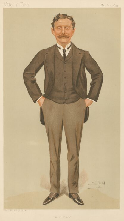 Politicians – ‘West Clare’. Mr. Rochfort Maguire. 1 March 1894 by Leslie Matthew Ward
