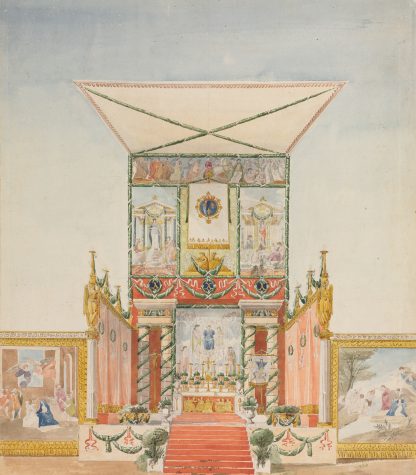 Portable Field Altar for Charles X by Alexandre Denis Abel de Pujol