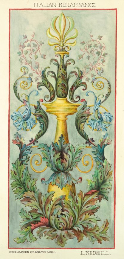Portfolio, Historic Ornament Pl 45 by Elizabeth A. Nedwill