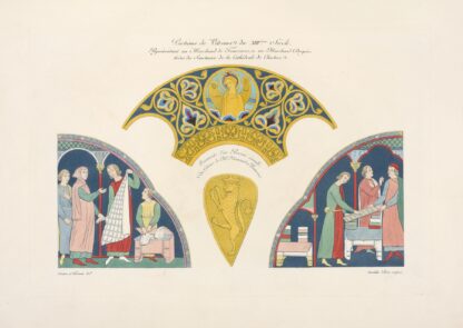 Portions de vitraux du XIIIème. siècle by Nicolas Xavier Willemin