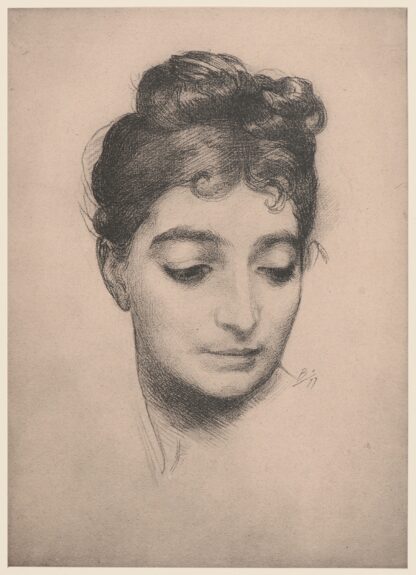 Portrait by Félix Bracquemond