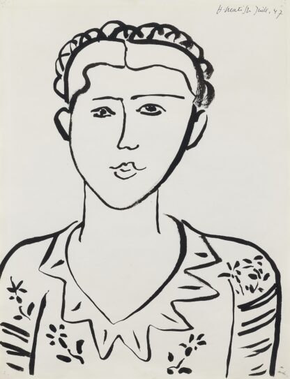 Portrait de femme by Henri Matisse