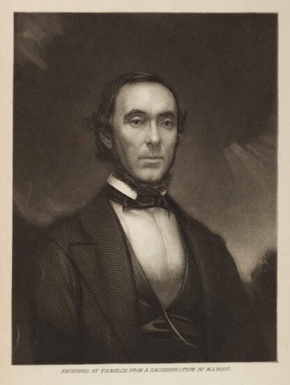 Portrait of John Wise, aeronaut by P.S. Duval & Son.