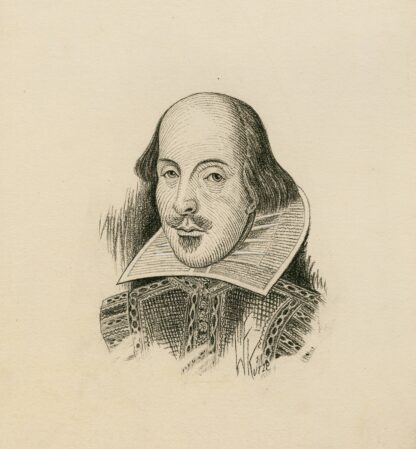 Portrait of Shakespeare by W.F. Kurze