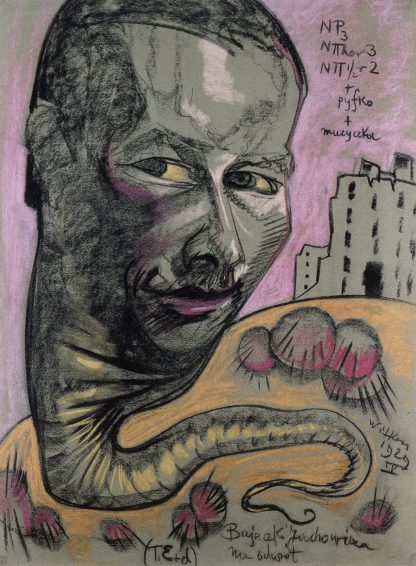 Portrait of Włodzimierz Nawrocki by Stanisław Ignacy Witkiewicz