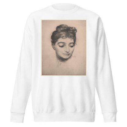 Portrait by Félix Bracquemond Sweatshirt