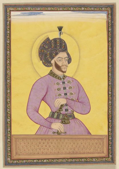 Portret van de Shah Suleiman, de heerser van Isfahan by Anonymous