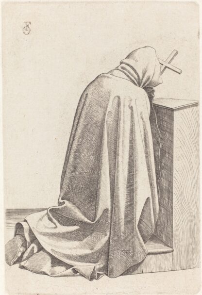 Praying Monk by Johann Friedrich Overbeck