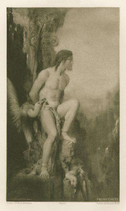 Prométhée by Gustave Moreau