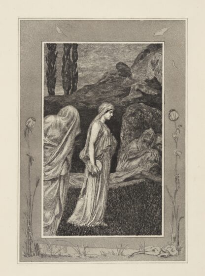 Psyche im Tartarus by Max Klinger