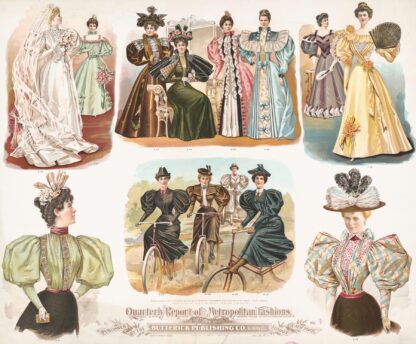 Quarterly report of metropolitan fashions. Autumn, 1895 by Anonymous