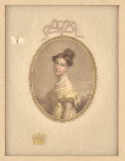 Queen Victoria, aged 18. by G.W.H. Ritchie