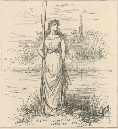 ‘Rah! ‘Rah! ‘Rah! C-O-L-U-M-B-I-A!. by Thomas Nast