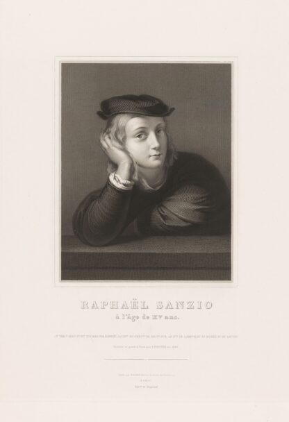 Raphaël Sanzio à l’âge de XV ans by Francois Forster
