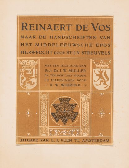 Reinaert de Vos by Bernard Willem Wierink
