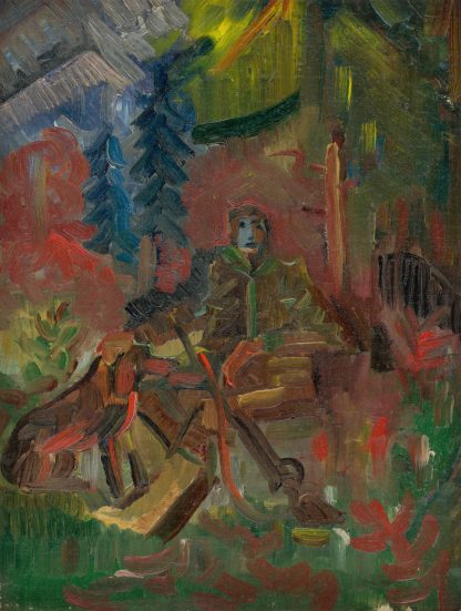 Resting Huntsman by Arnold Peter Weisz-Kubínčan